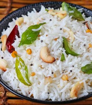 Coconut Rice at Simon's in Kampot