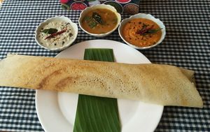 Masala Dosa at Simon's in Kampot