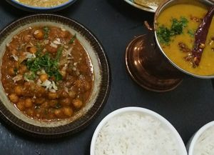 Channa masala at Simon's in Kampot