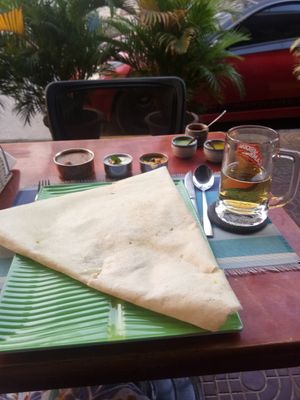 Masala Dosa at Simon's in Kampot