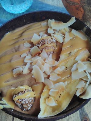 Choco Coco Bowl at Cafe Bodhi in Hikkaduwa