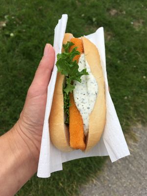 Backvisch Brötchen  at Wattkieker in Wittmund