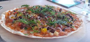 Flammkuchen at Wattkieker in Wittmund