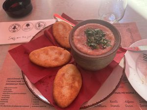 Lobio (I think)  at Gruzie in Prague