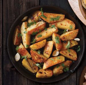 American potatoes at Gruzie in Prague