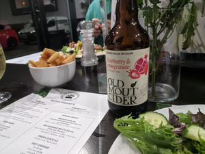 Nice cider at The Grizzly Vegan  in Southend-on-sea