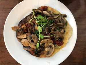 Flatbread  at Simply Scottish in Jedburgh