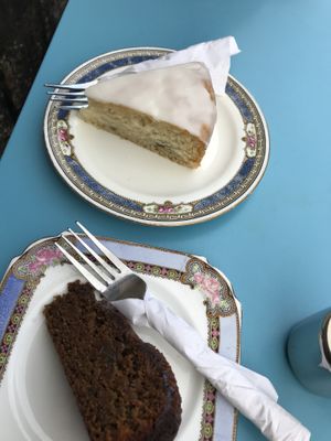 Yummy cake! at Deli Ecosse in Callander