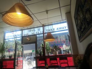 Window at Tamnack Thai in Malmo