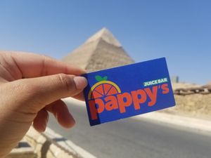 Went to Egypt and Pappy's came with! at Pappy's Juice Bar in Hawthorne
