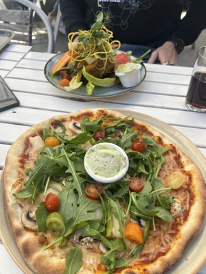 Great vegan options   at Elsas Lilla Krog in Karlskrona