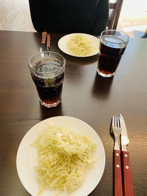 salad at Pizza Specialisten Lyckeby in Karlskrona