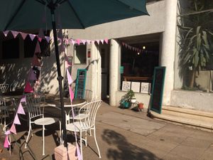 Outside  at Cafe del Forestal in Santiago