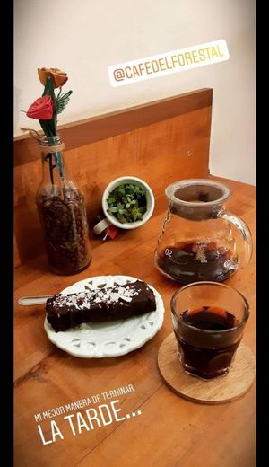 😍♥️ at Cafe del Forestal in Santiago