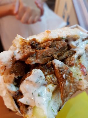 Gyros at Vegan Gyros in Koh Phangan