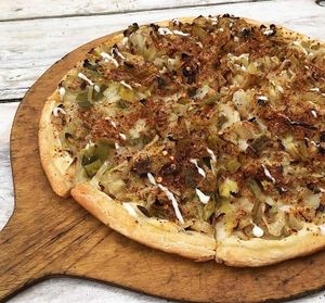 Pupurra at Pizza Vegana in Rosario