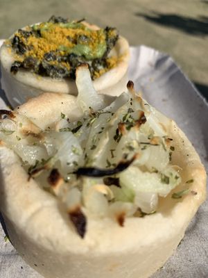 Caramelita/verdolaga at Pizza Vegana in Rosario