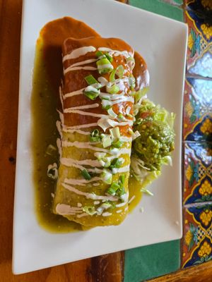 Bandera Burrito 🌯 at Mi Ranchito in Upland