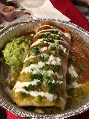 burrito at Mi Ranchito in Upland