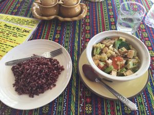 Gang Om (local Lanna curry dish) at Peace of Pai in Pai