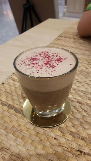 Raw hot cacao at Eat Greens Cafe in Phuket