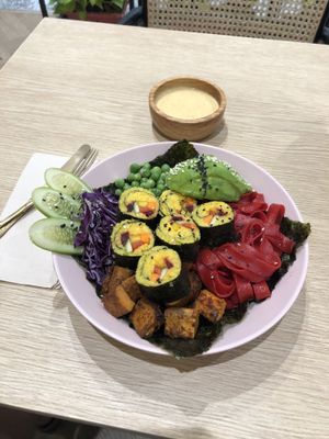 Japanese bowl.  at Eat Greens Cafe in Phuket