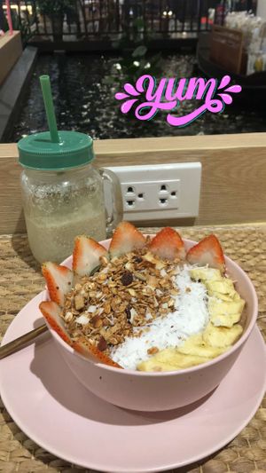 Smoothie bowl!  at Eat Greens Cafe in Phuket
