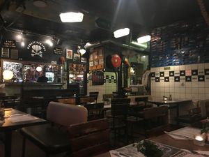 Inside Bröderna Olsson's Garlic & Shots at Garlic & Shots in Stockholm