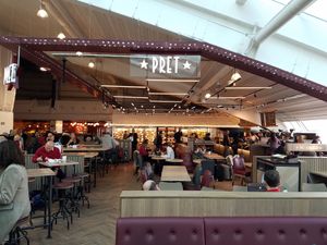 Location inside security at LTN - Pret A Manger in Luton