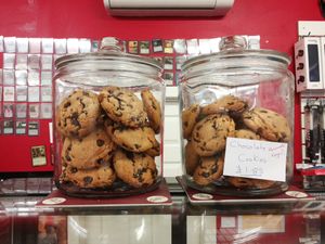 Cookies at Big Dog Books at Operation Icing in Blairgowrie