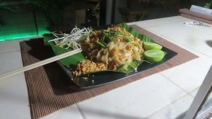 Phad thai at Mi Casa Thai Food in Trujillo