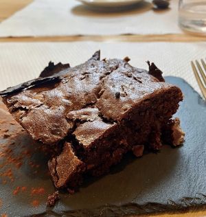 Brownie at Natural in Barcelona