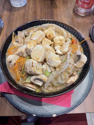 The added tofu finally made this dish worth the price and acceptable as an evening meal.  at Eat Sushi in 