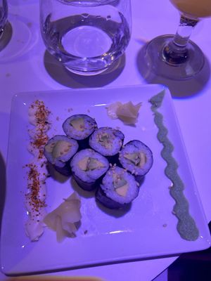 left sauce isn’t vegan fyi!  at Eat Sushi - Jean Jaurès in Nice