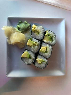 Avocado mini rolls at Eat Sushi in Nice