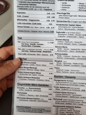Getränke at Cafe Einstein in Ulm