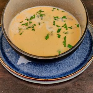 Lemongrass-Soup, spicy but not too much 🙂 at Cafe Einstein in Ulm