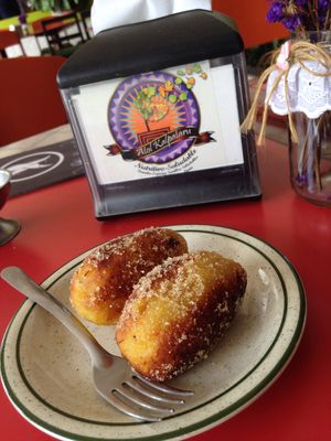 Empanadas! at Kalpataru in San Salvador