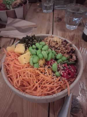 Vegan bowl at The Bowls in Prague