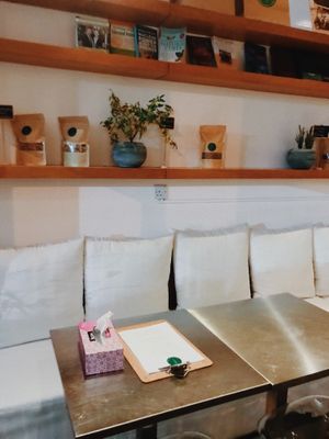 inside look! they sell the best granola  at JS Foods in Kuwait City