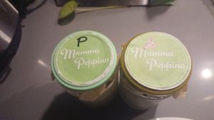 Fresh sauce for take away at Mamma Peppino in Alkmaar