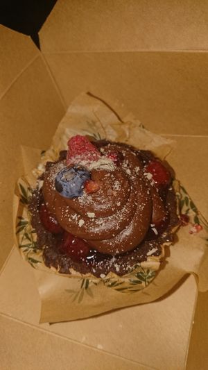 Chocolate dessert at Mamma Peppino in Alkmaar