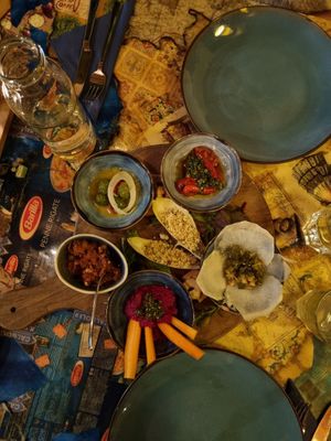 Antipasti vegan at Mamma Peppino in Alkmaar