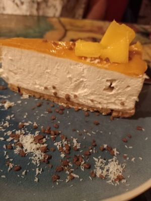 Vegan taart at Mamma Peppino in Alkmaar