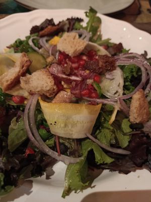 Salade bij de anti pasti at Mamma Peppino in Alkmaar