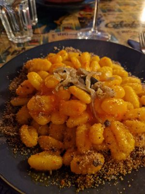 Gnocchi,  rijk aan smaak, heerlijke bite at Mamma Peppino in Alkmaar