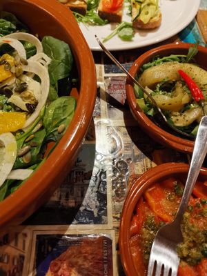 Vegan antipasti at Mamma Peppino in Alkmaar