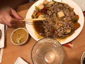 Vegan Cashew Nut Soft Tofu at Taste of Thai in Arlington