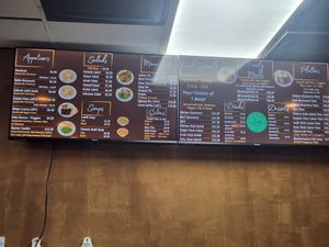 New menu since they re-opened! Yay! at Beirut Rock Cafe in Arlington