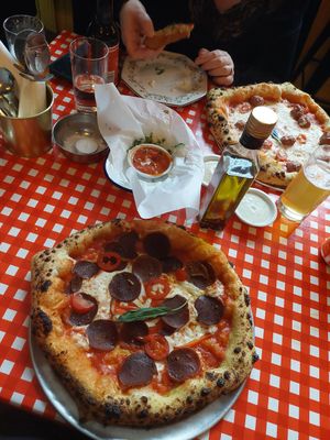  at Young Vegans Pizza Shop in London